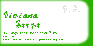 viviana harza business card